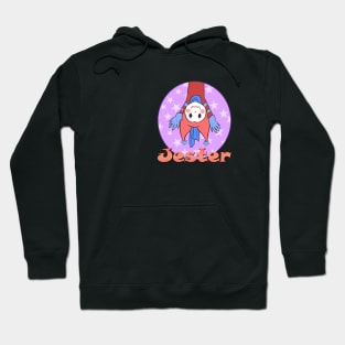 Cute jester with text Hoodie